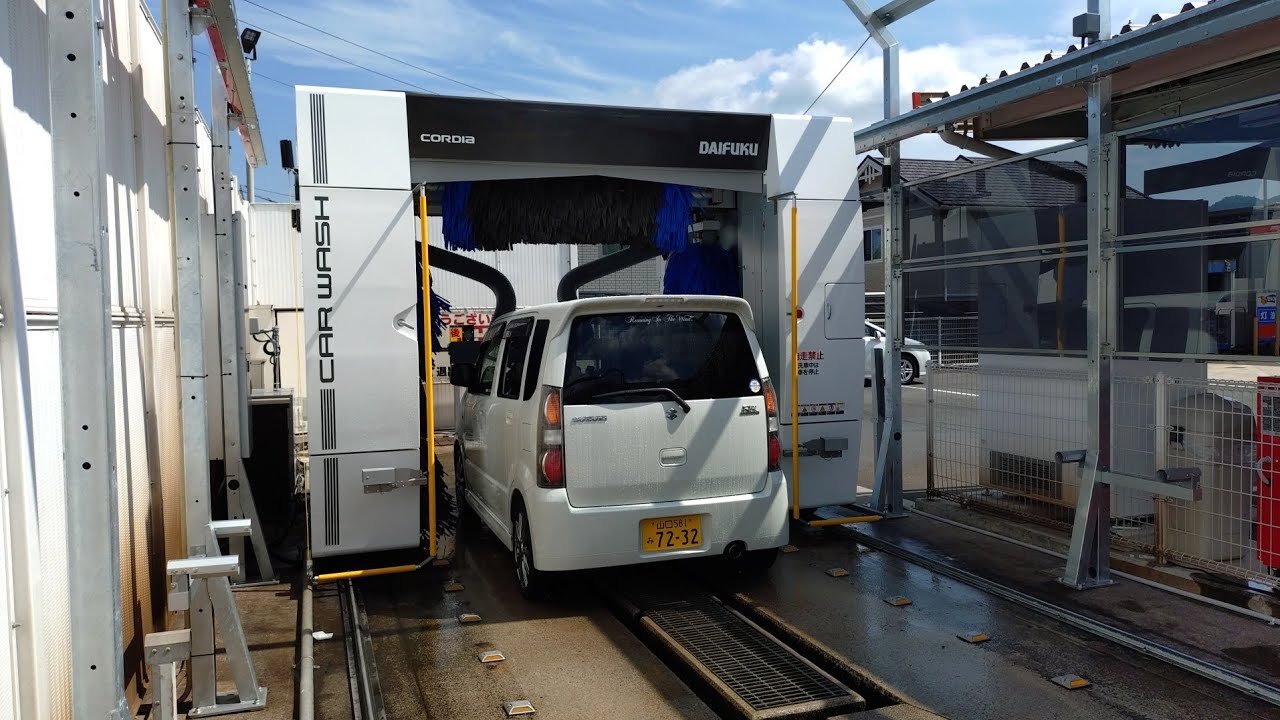 ダイフク洗車機 コーディア+AWA EVOLUTION VEGA 【発掘動画】