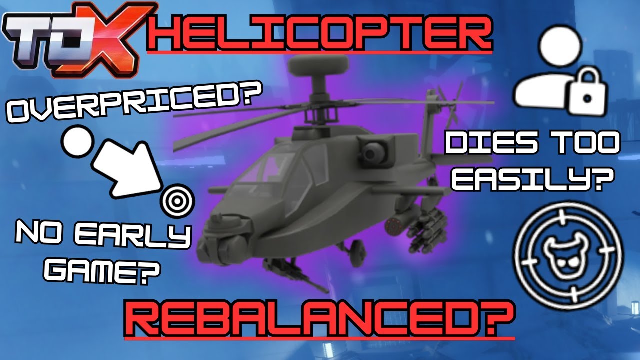 Что произойдёт с вертолётом после его перебалансировки? | ROBLOX TDX