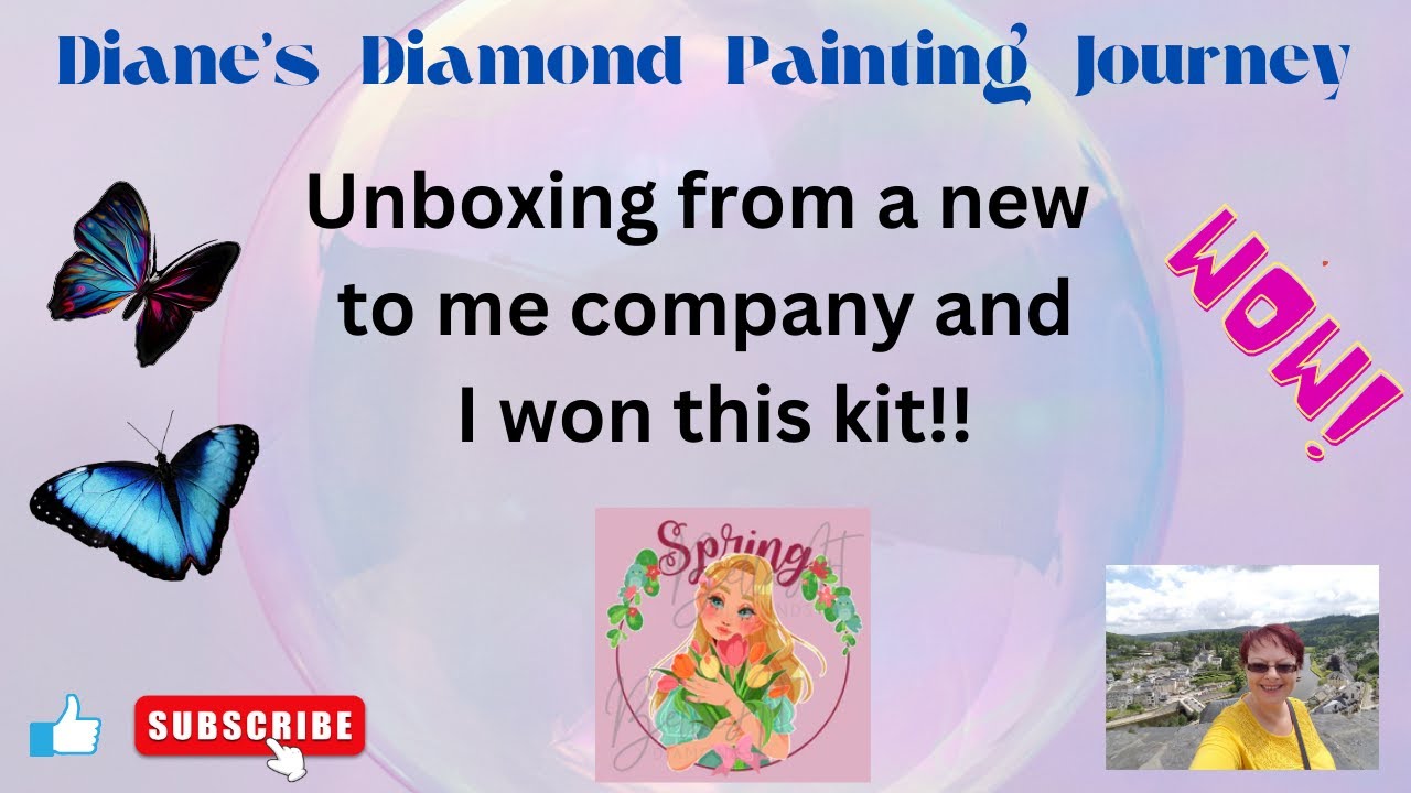 Winner, Winner!!  Season's Flowers - Spring by Toni Cailao from Bella Art Diamonds. 🦋