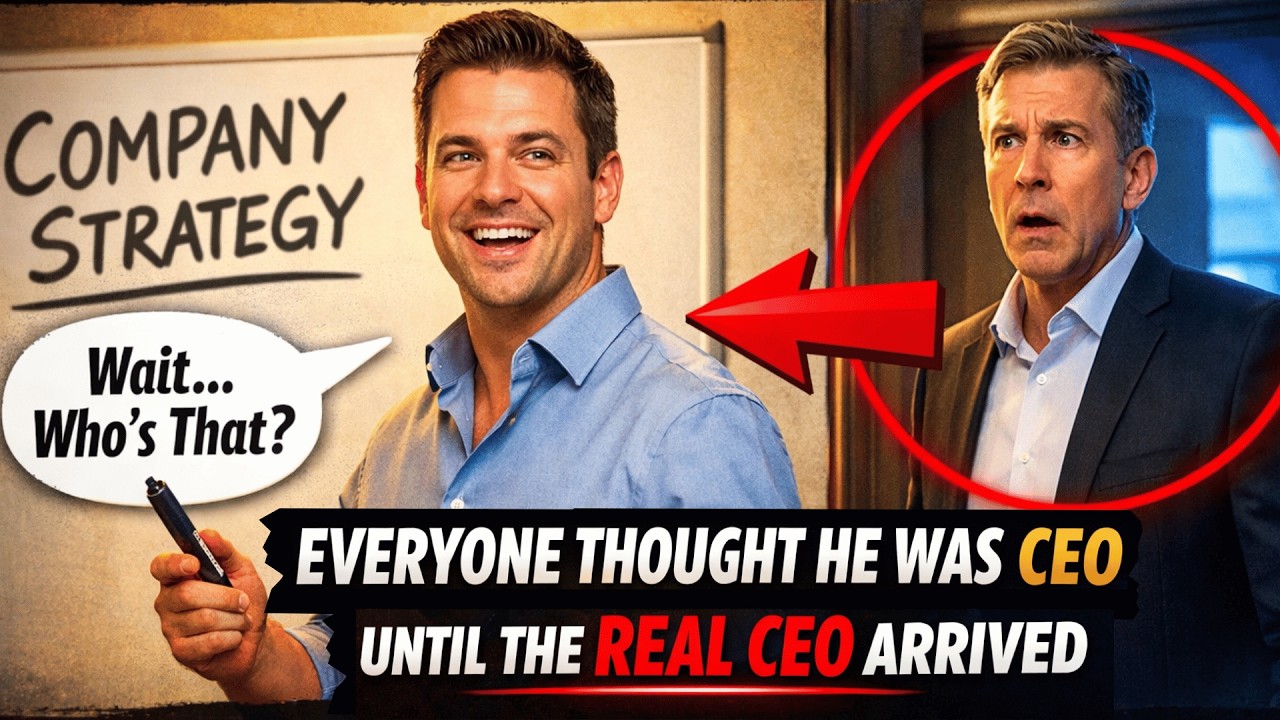 Everyone Thought He Was the Boss… Until the Real CEO Walked In