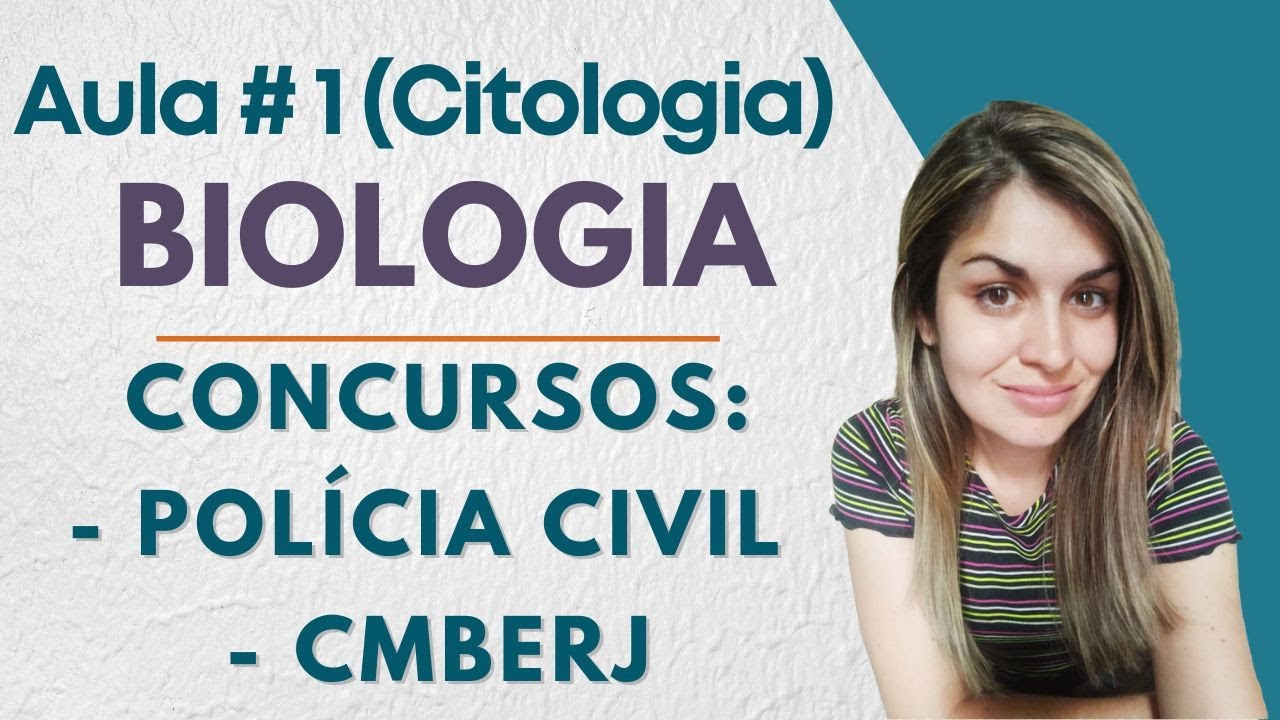 | FGV | Aula 1 - BIOLOGIA (Citologia) - CMBERJ e PC-GO
