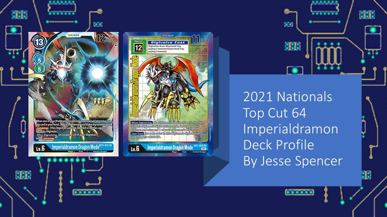 Digimon TCG NA Imperialdramon 48th Place Deck Profile