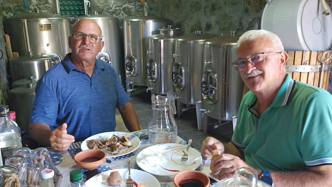 Almoço surpresa na Adega do Henrique Alvernaz, Prainha Ilha Pico