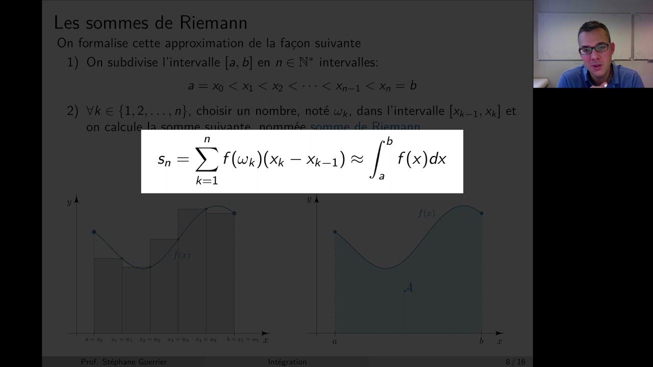 Mathématiques I - Cours 6.1 (part I) - Intégration