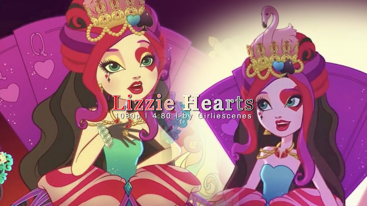 Lizzie hearts scene pack | ever after high scene pack