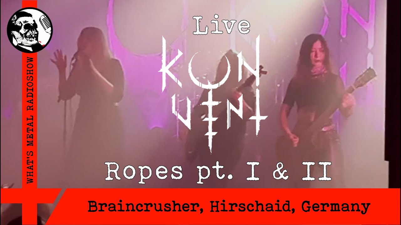 Live KONVENT (Ropes pt. I & II) 2024 - Braincrusher, Hirschaid, Germany, 23 Mar