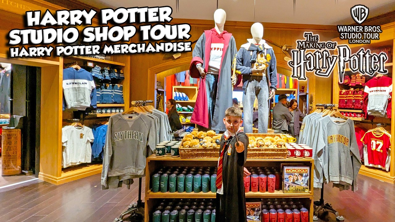 Inside the HARRY POTTER Studio Shop at the Warner Bros. Studios Tour London (June 2026) [4K]