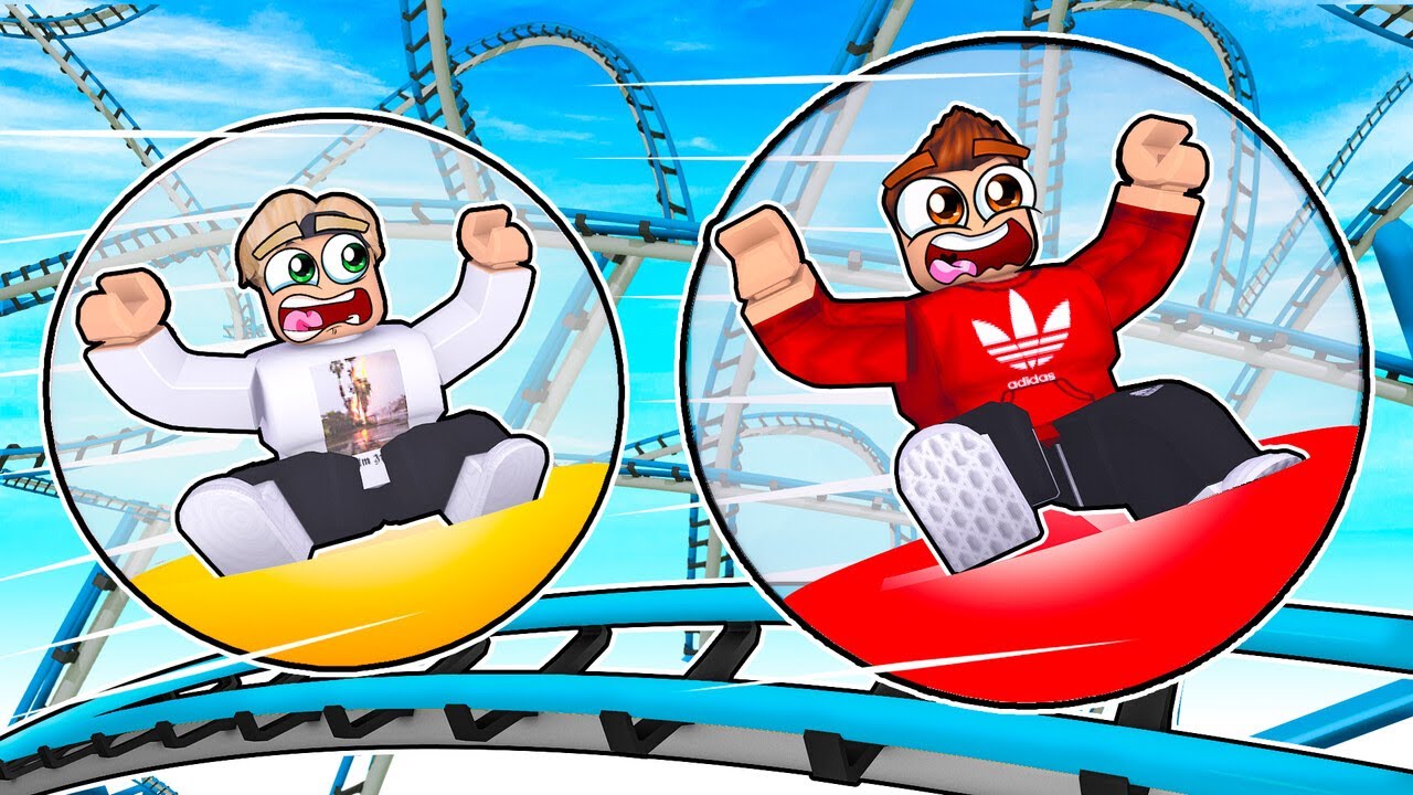 ROBLOX KUGEL ACHTERBAHN!