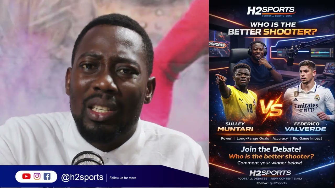 SULLEY MUNTARI IS A BETTER SHOOTER THAN FEDERICO VALVERDI#PODCAST #FOOTBALL#PREMIERLEAGUE#LOCALCLUBS