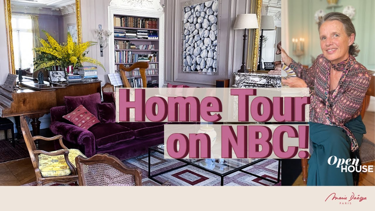 Marie's Paris home tour on NBC
