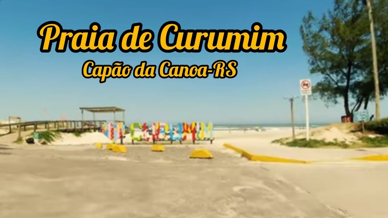 Balneário de Curumim - Capão da Canoa-RS uma praia bem familiar.