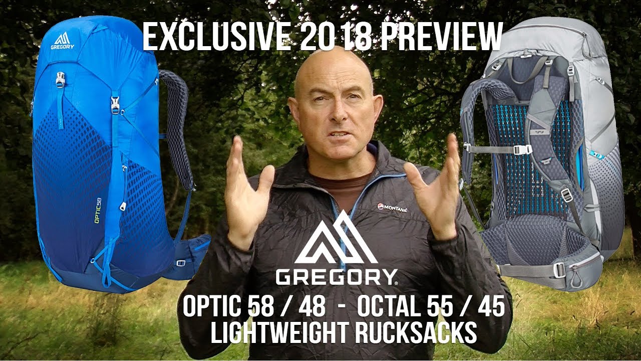 Exclusive Preview of Gregory Optic and Octal 2018 Rucksacks