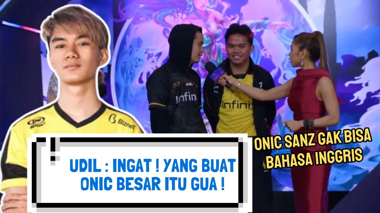 Interview Udil Sebelum Pertandingan Fnatic Onic VS Homebois ESL MLBB 2024