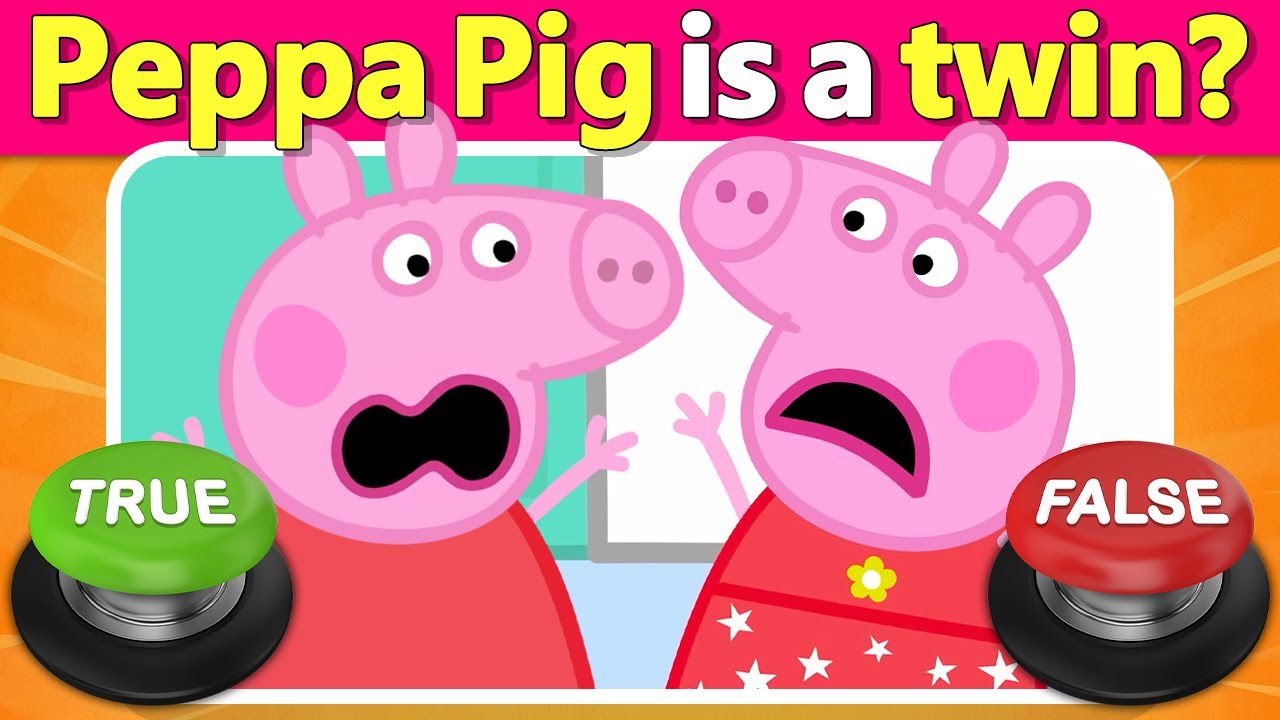 ⭕❌ Peppa Pig True or False Quiz 🐷 Can You Guess What’s Real? | Quiz DingDong