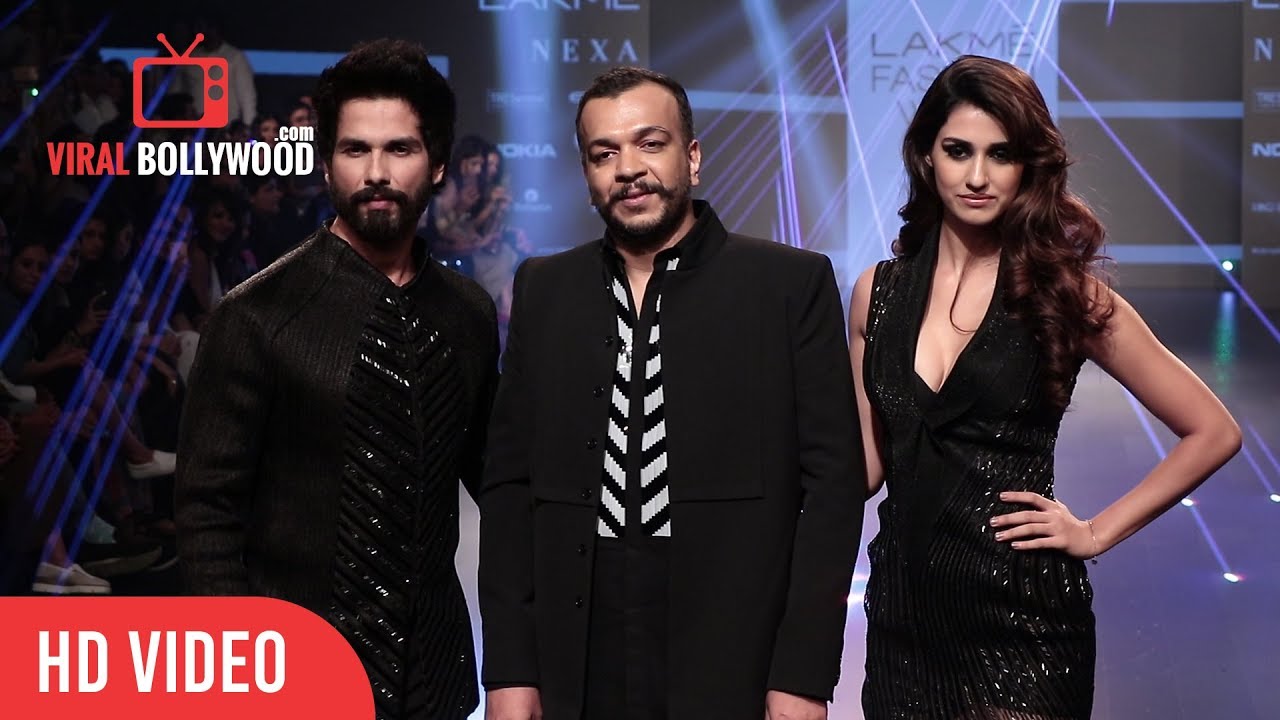 Shahid Kapoor And Disha Patani Together At Lakme Fashion Show 2018 | Full Video
