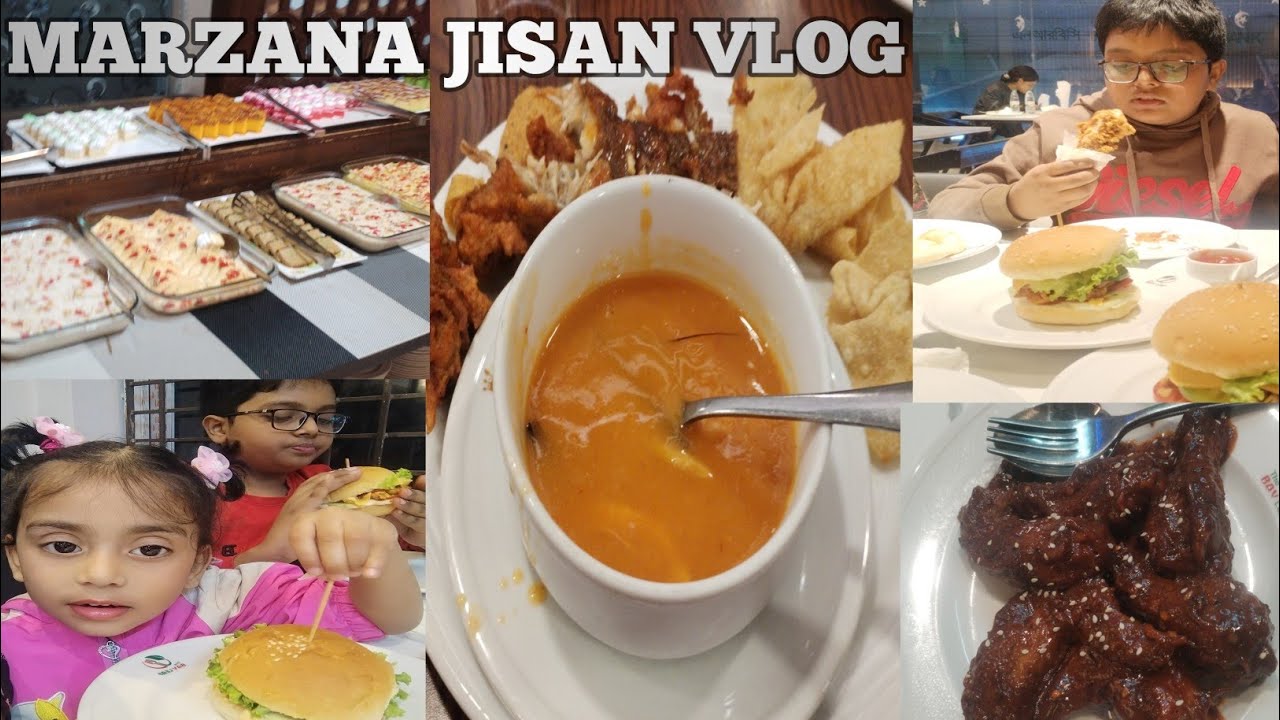 বাচ্চাদের আবদারে এই প্রচন্ড শীতের মধ্যে ওদেরকে নিয়ে বেরিয়ে পড়লাম ঘুরতে|তার পর গেলাম রেস্টুরেন্টে|