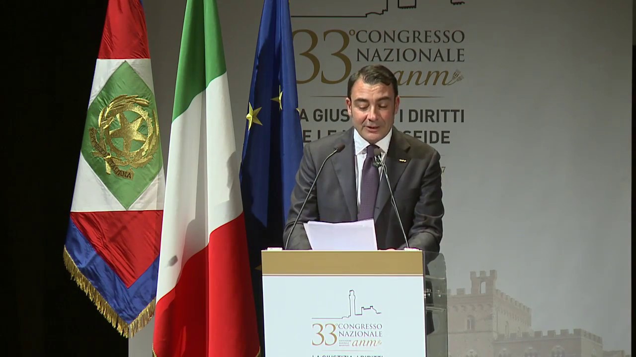 Intervento di Eugenio Albamonte, Presidente dell’ANM | 33° Congresso Nazionale ANM