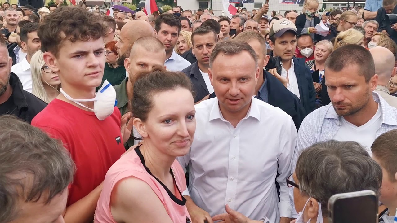 Mniów. Wizyta prezydenta RP Andrzeja Dudy (06.07.2020)
