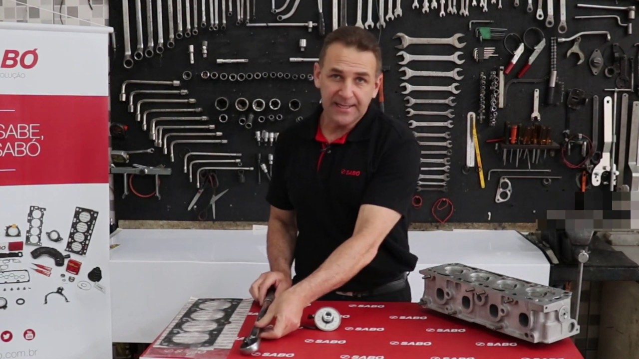 Torque dos parafusos de cabeçote