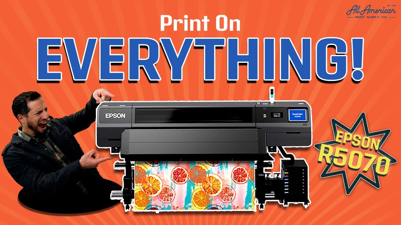 Your All In One Sign Printer: Epson R5070 / R50B70L | AA Print Supply
