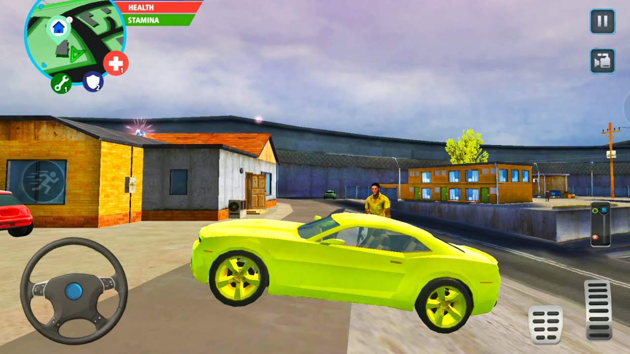 Car and Bike Driving In A Big Latin City - Driving Simulator #6 - Android Gameplay