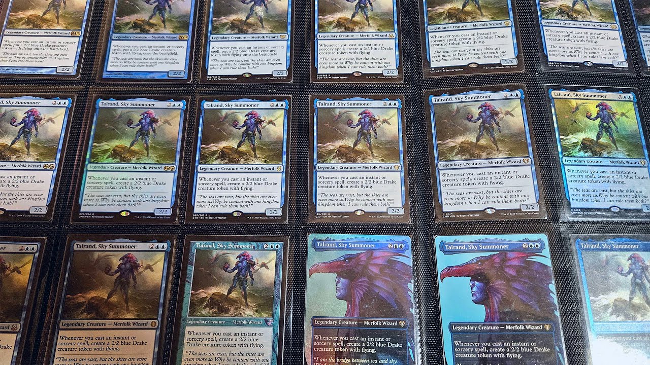 I Collected EVERY Different Printing of Talrand, Sky Summoner