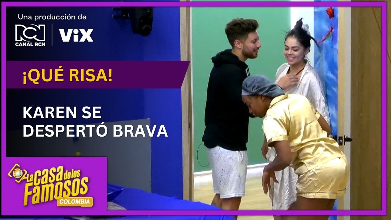 Melfi y La Segura se ríen porque Karen está brava en La casa de los famosos Colombia