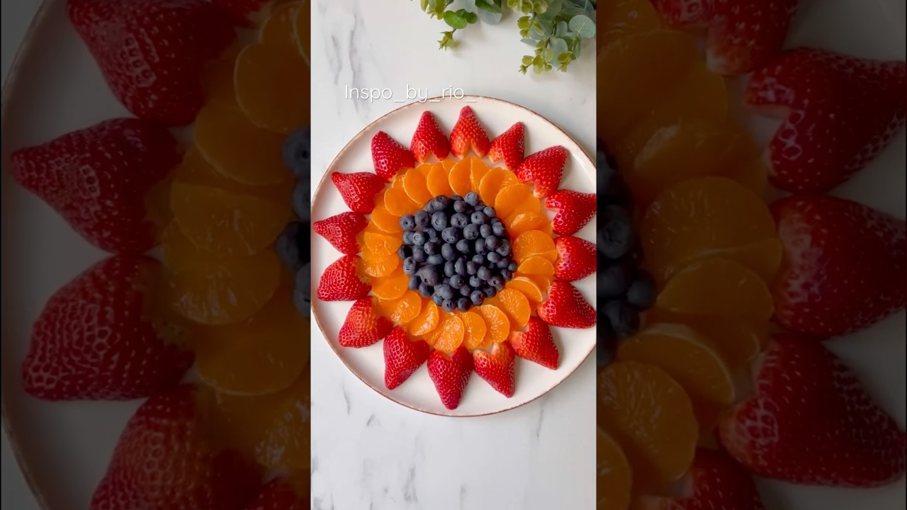 How to make a beautiful Fruit platter ✨ Fruit Platter Inspiration Ideas 🌈
