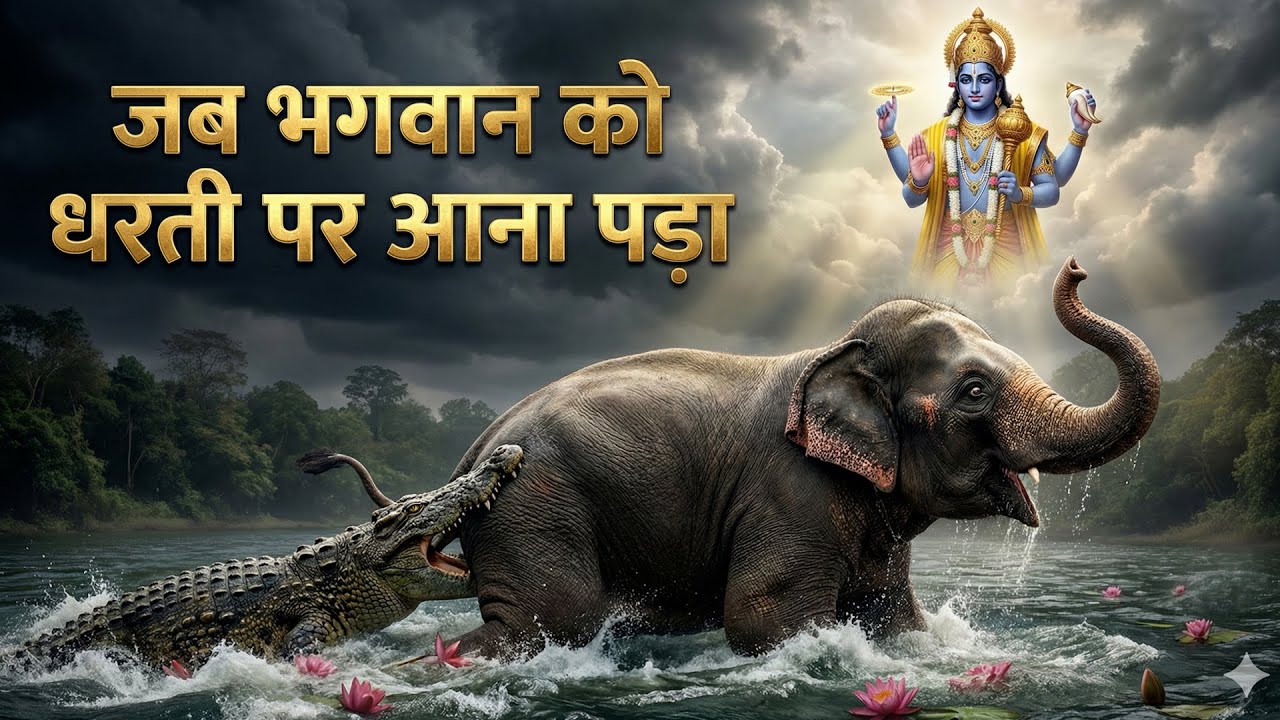 गजेंद्र मोक्ष, एक पुकार जिसने भगवान को धरती पर उतार दिया