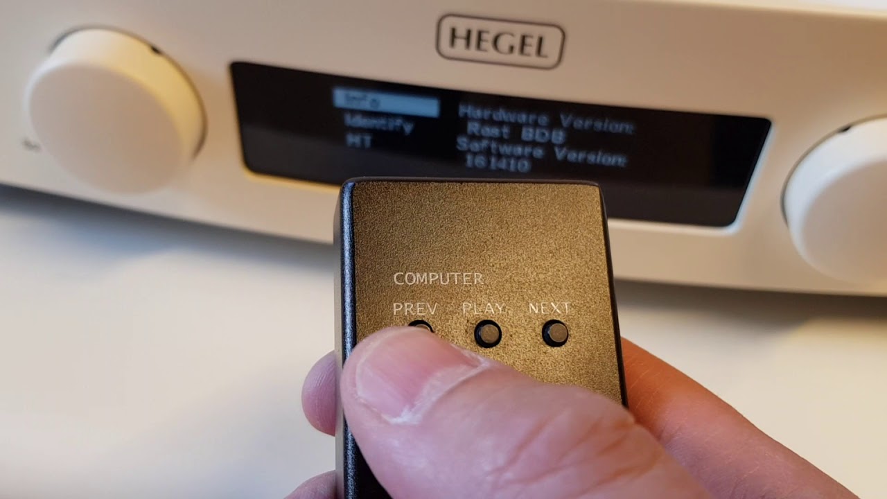 Integrating Sonos with Hegel