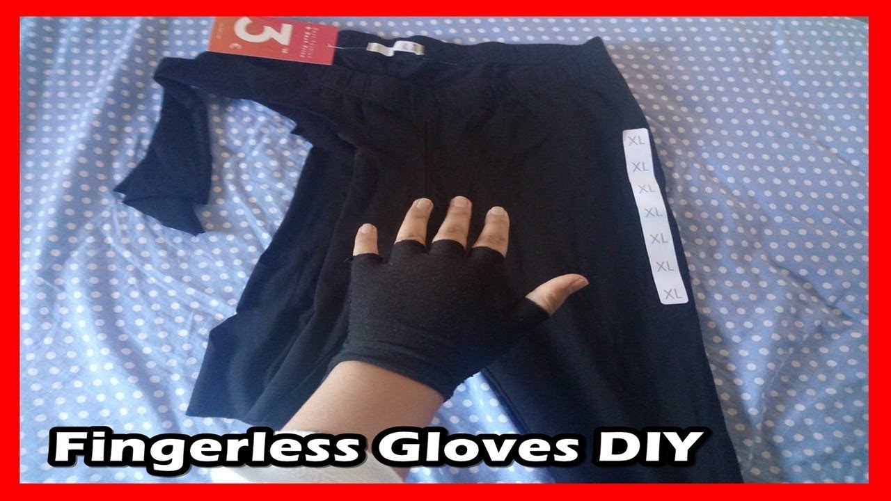 DIY: Fingerless Gloves (Luvas sem dedos)