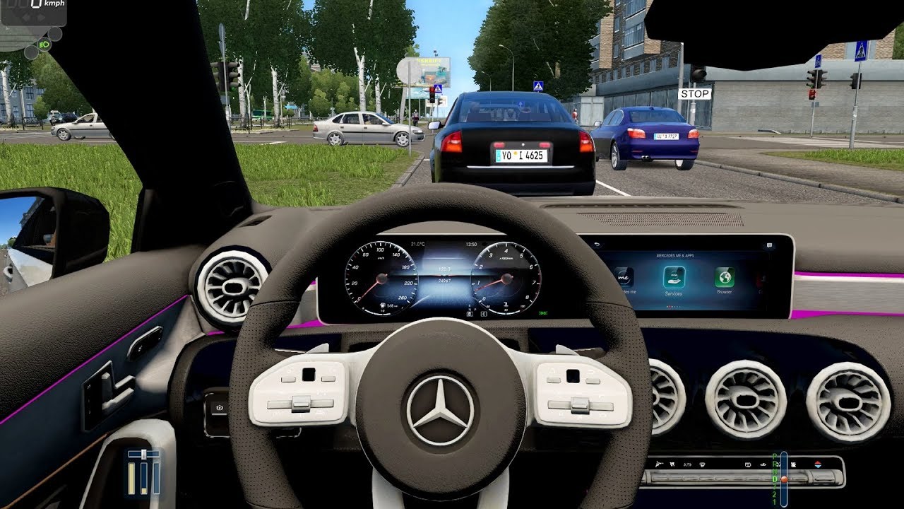 City Car Driving - 2018 Mercedes-Benz A200 | Normal Driving
