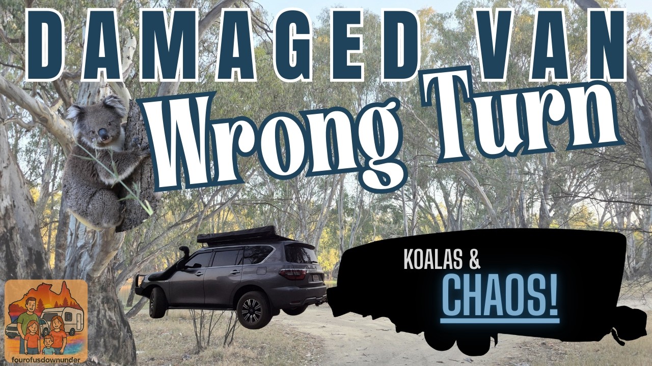 Murray River Pt 2 Koalas & Chaos - We take a wrong turn and run into some drama.