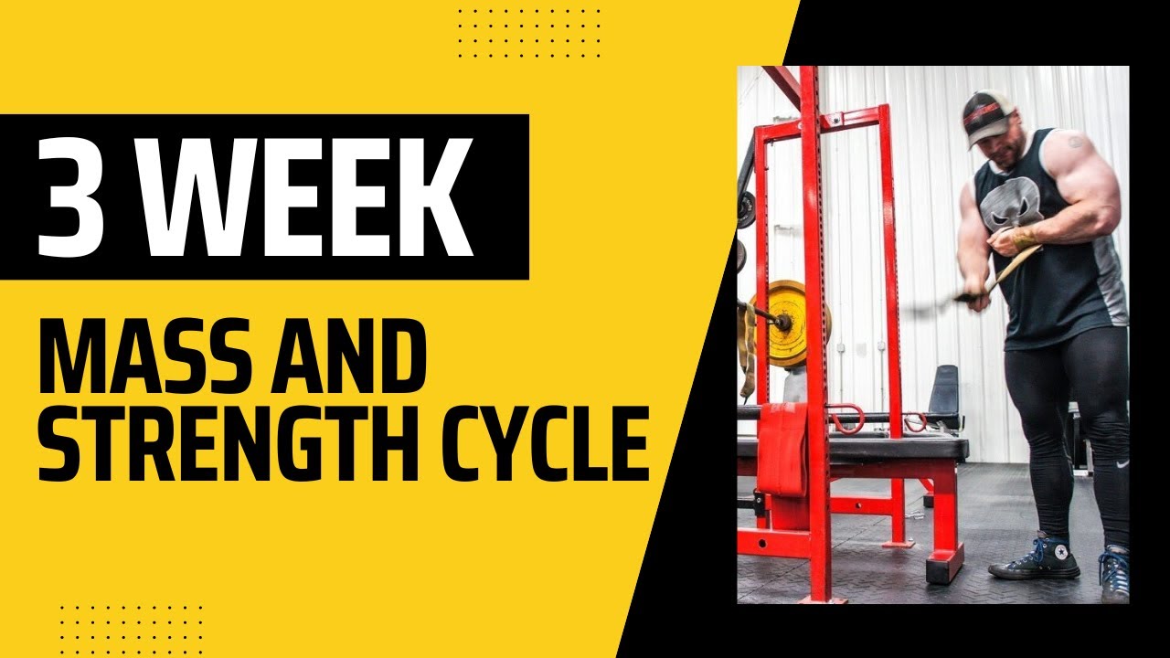 Massive Iron 3 Week Cycle for MASS & STRENGTH | 3x3 4x6 5x10