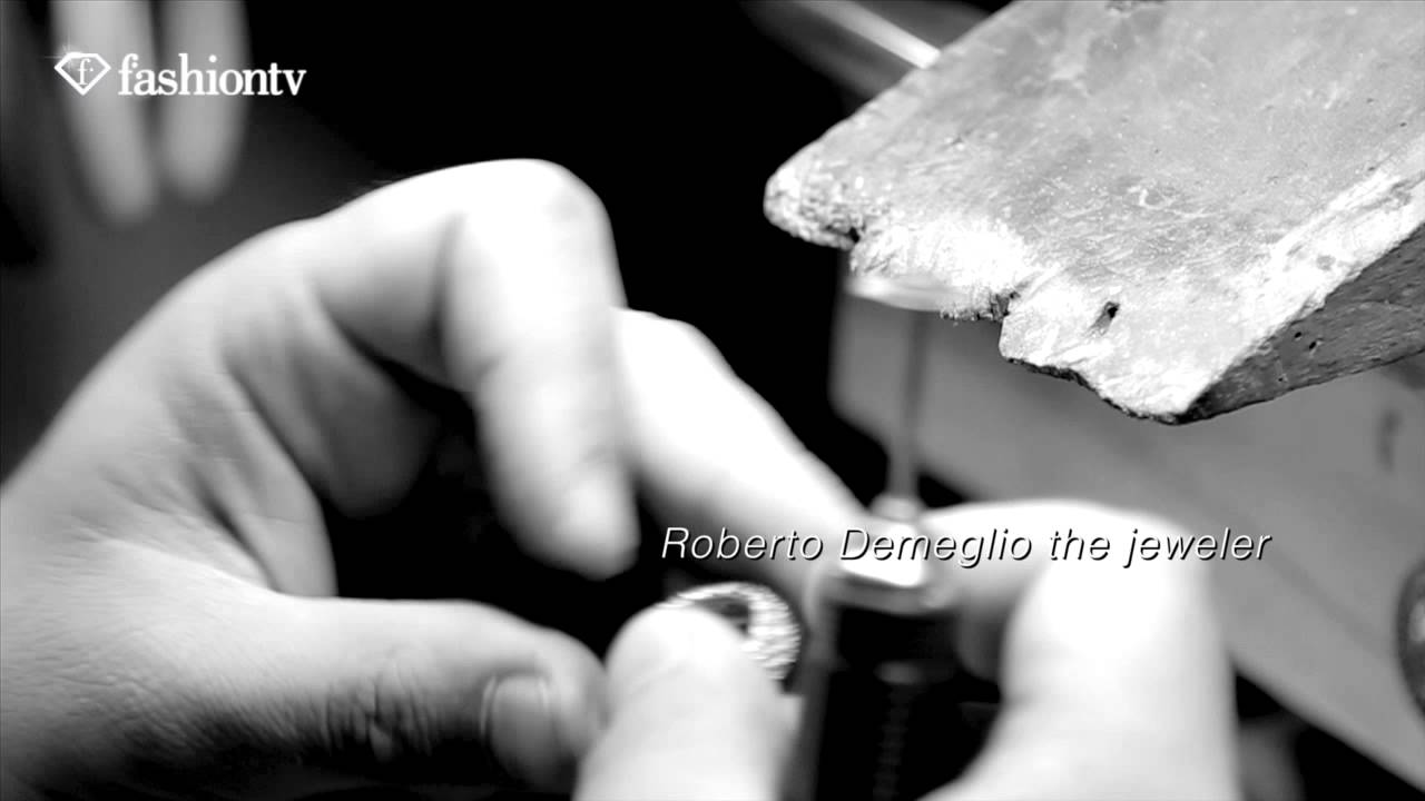 ROBERTO DEMEGLIO The jeweler   fashiojn TV   italian jewellery talens