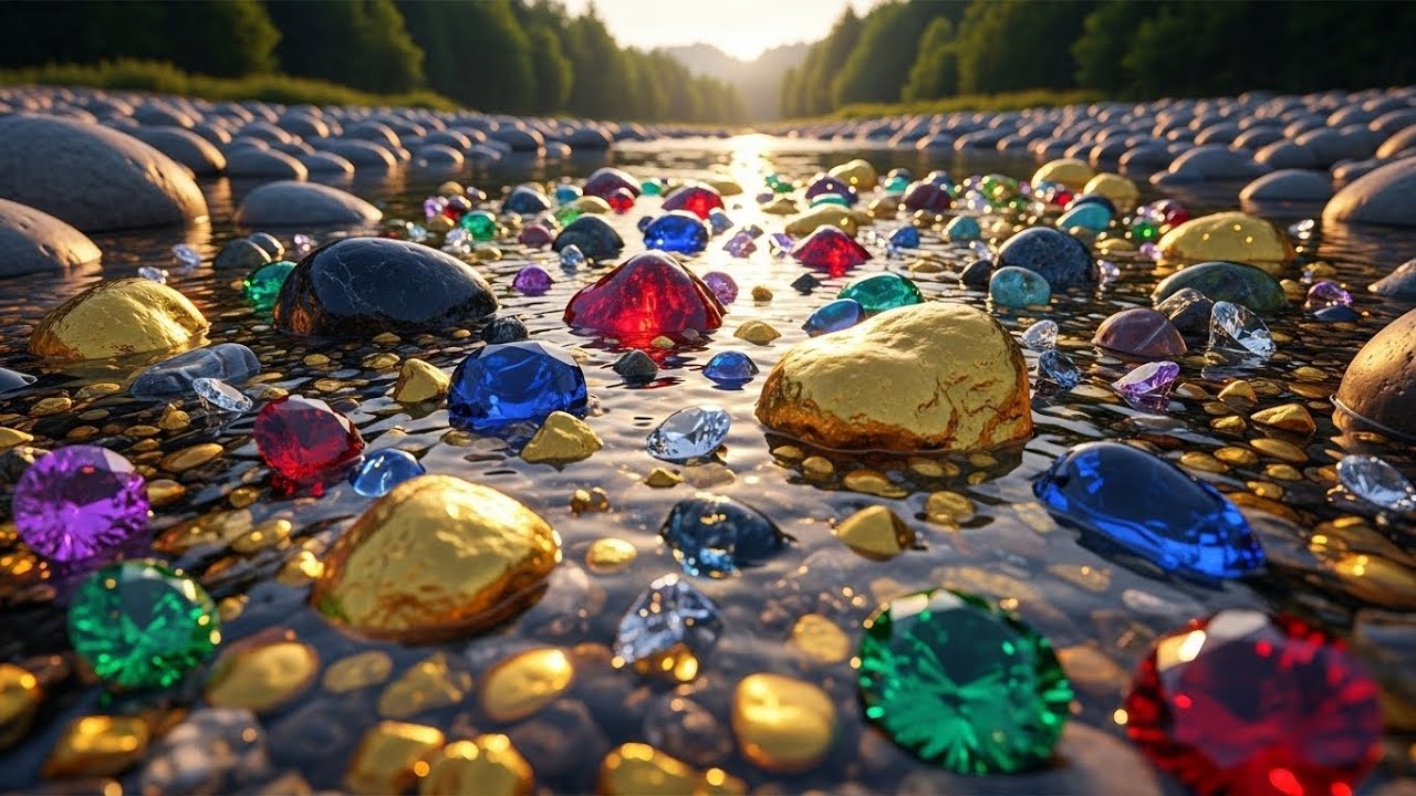 A River of Real Gems? This Place Looks Unreal 💠