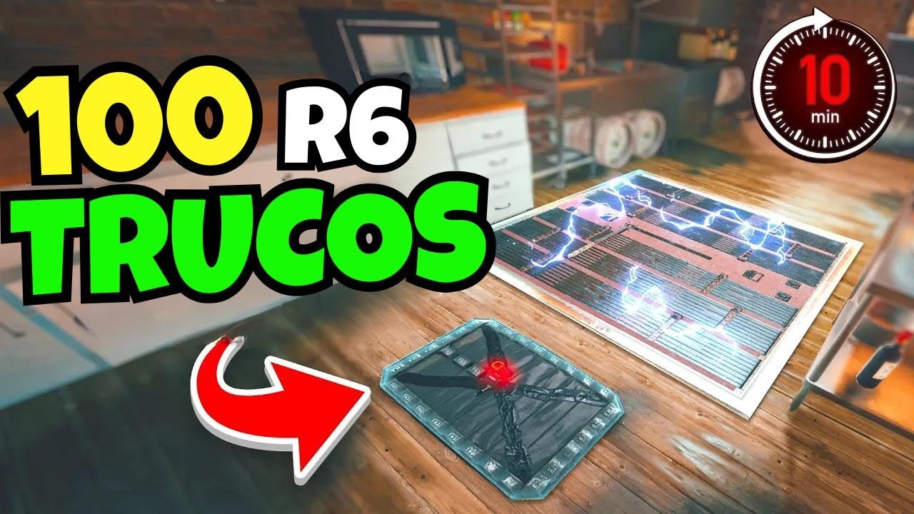 100 Consejos Incre&iacute;bles para R6 en 10 Minutos - Rainbow Six Siege