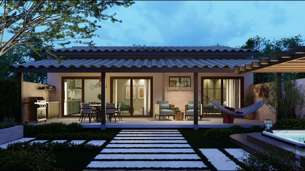 Oasis Particular: Uma Casa Pequena e Charmosa (80m²)
