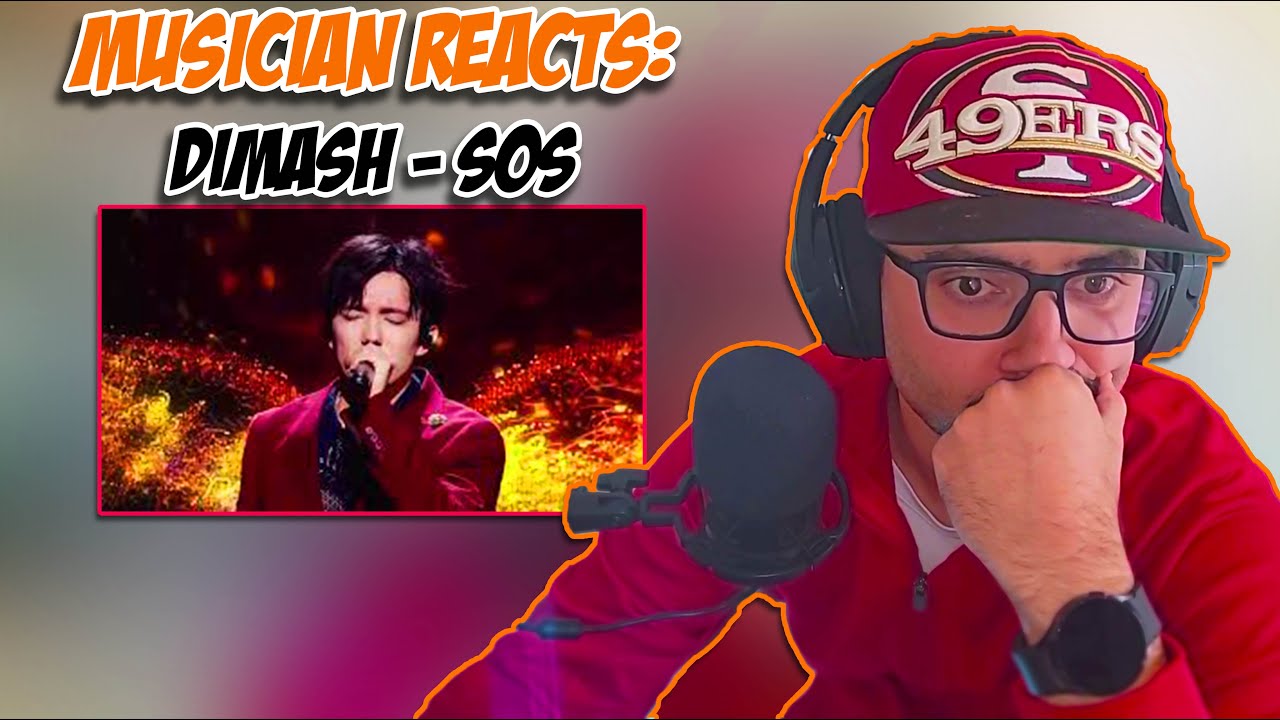 Реакция музыканта на Димаша — SOS | Это меня растрогало! @DimashQudaibergen_official #реакция