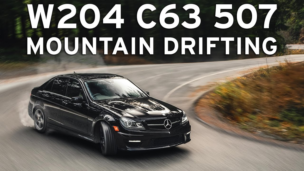 W204 C63 507 Mountain Drifting!