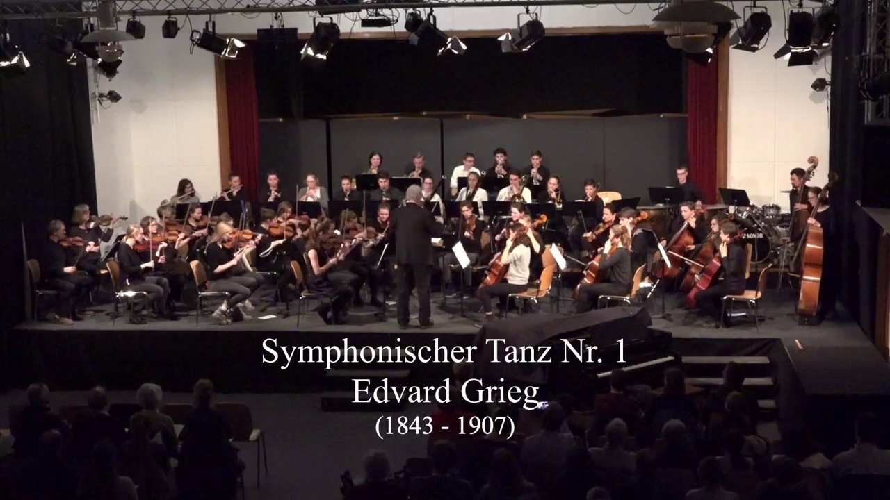 Grieg, Symphonischer Tanz Nr. 1, Schulorchester des Katharineums L&uuml;beck, Orchester-Konzert 21.03.19
