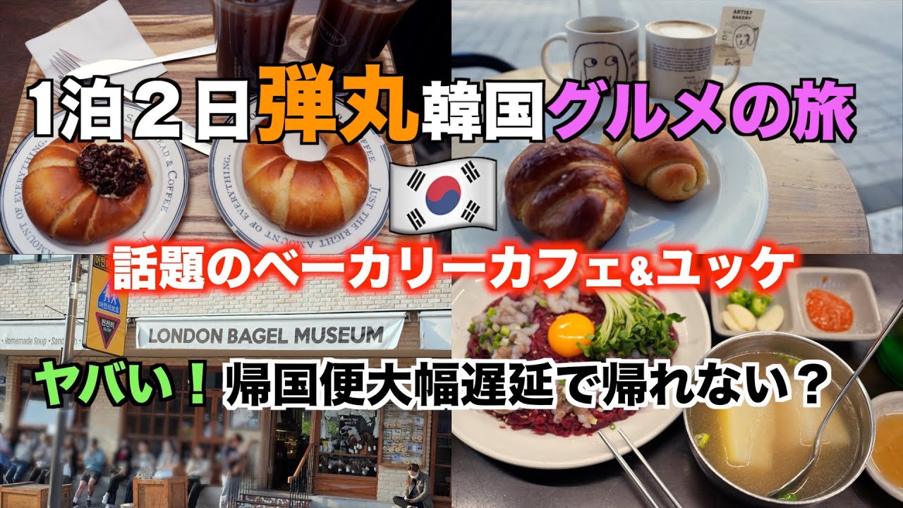 1泊2日韓国ソウル🇰🇷弾丸グルメツアー