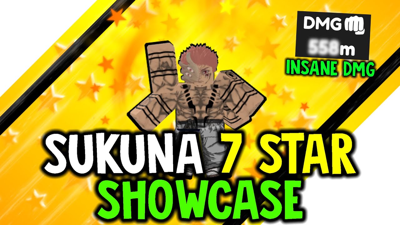 New INSANE Sukuna 7 STAR Showcase (META DMG + ABILITIES)  | All Star Tower Defense