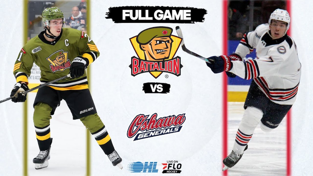 OHL Friday Night Faceoff - North Bay Battalion vs Oshawa Generals | FloHockey Free Stream