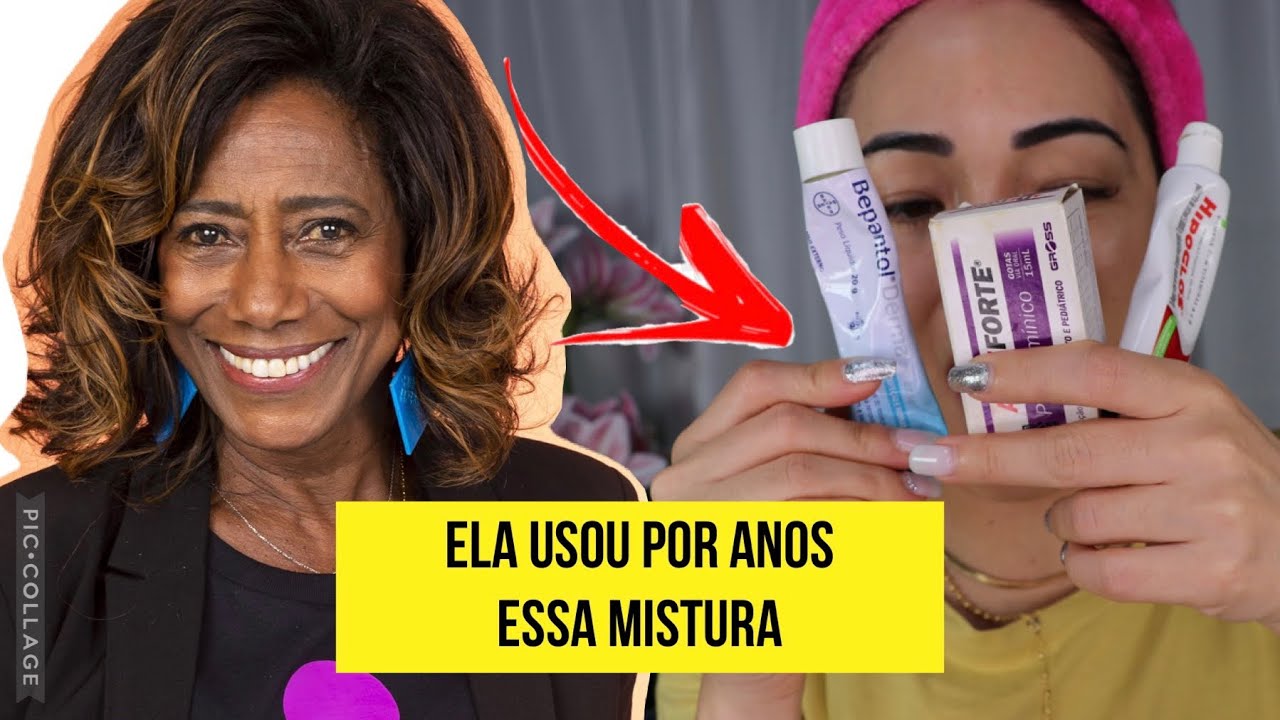 MISTURA CASEIRA DE GLORIA MARIA PARA TER PELE JOVEM POR ANOS