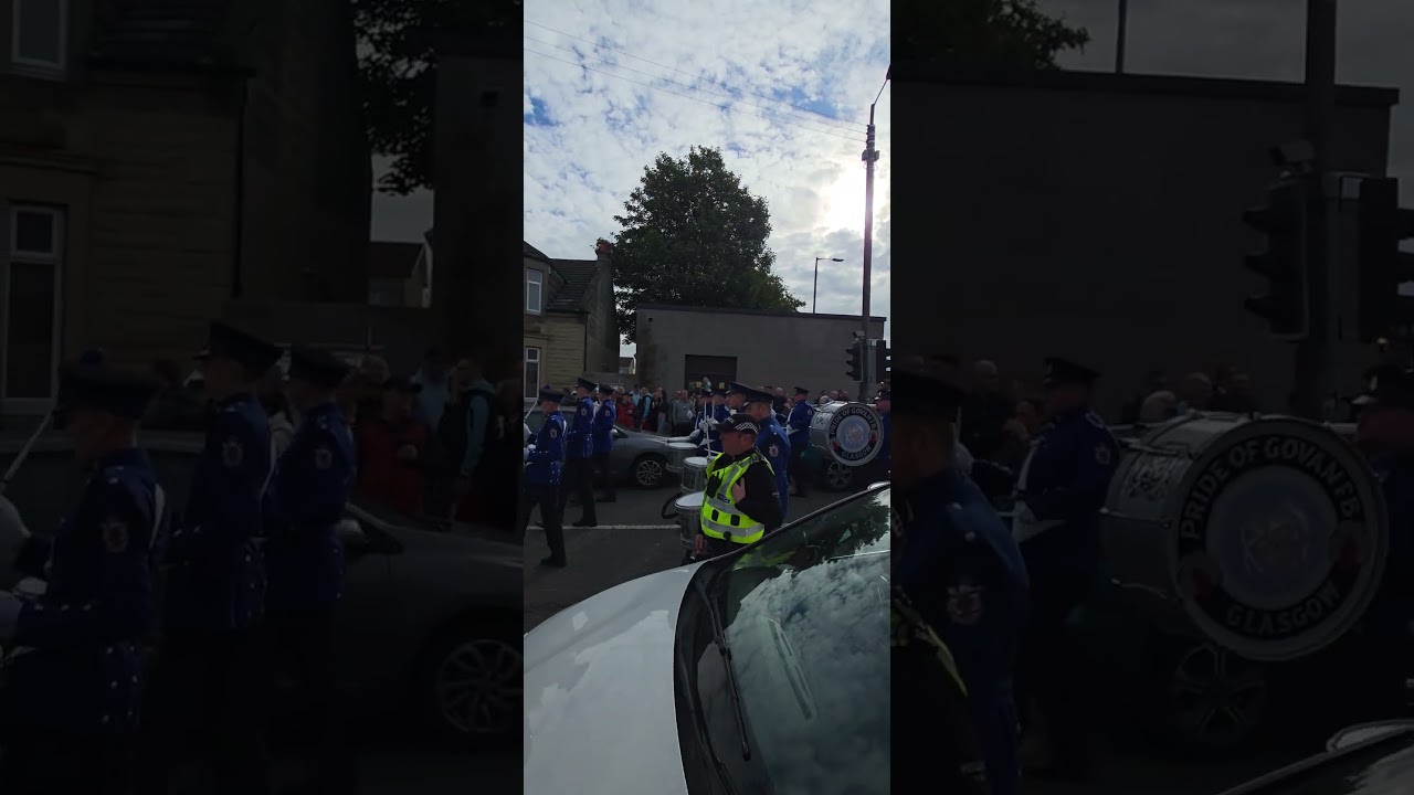 Pride of Govan Flute Band at their annual parade 20thsep 2025