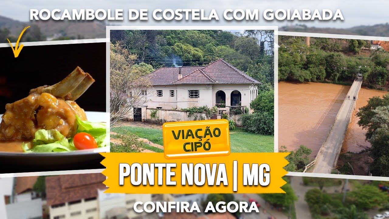 PONTE NOVA: Uma PRECIOSIDADE na Zona da Mata Mineira! | A Viação Cipó te conta tudo!