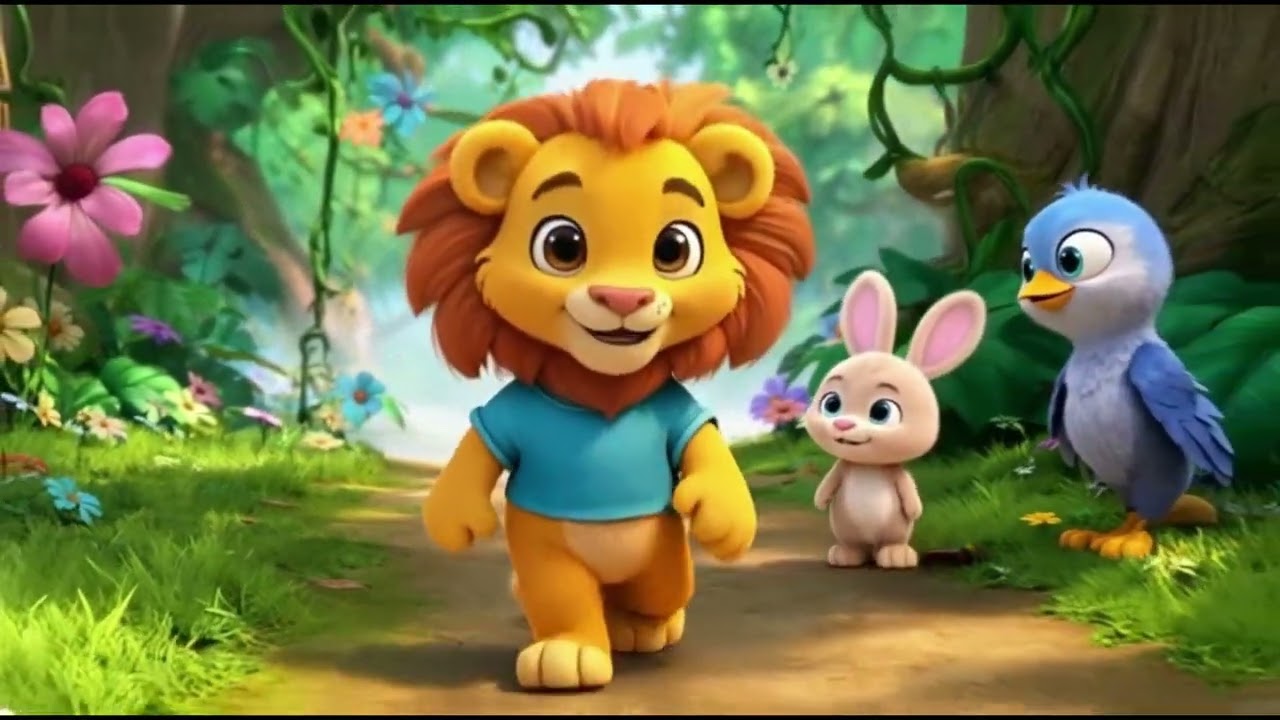 Good Morning Jungle! 🌞 Sing & Dance with Leo the Lion 🦁 | Fun Kids Song