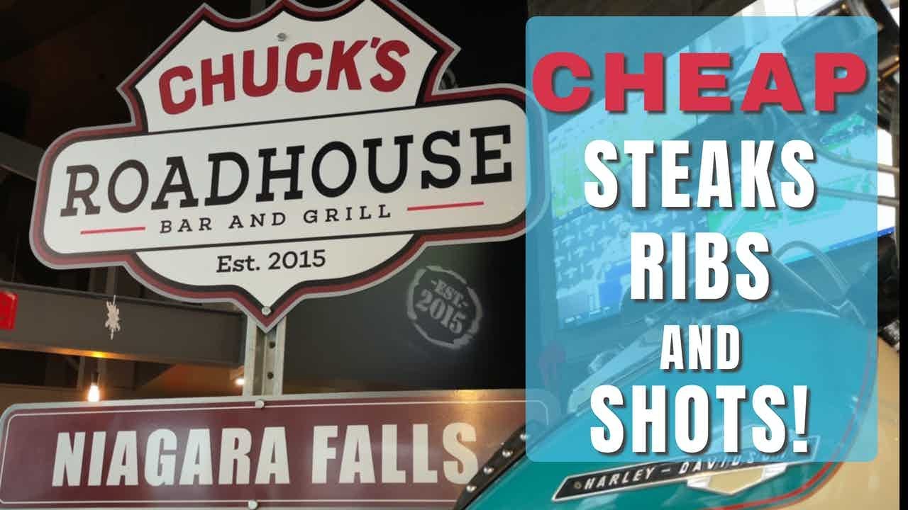 CHUCK'S Roadhouse in NIAGARA FALLS - Food and Drink REVIEW