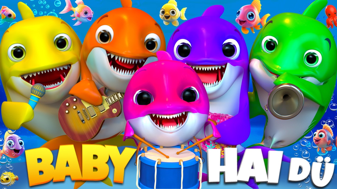 Baby Hai Lied für Kinder | Kinderreime für Kinder | Super Luca Deutsch #kinderlieder